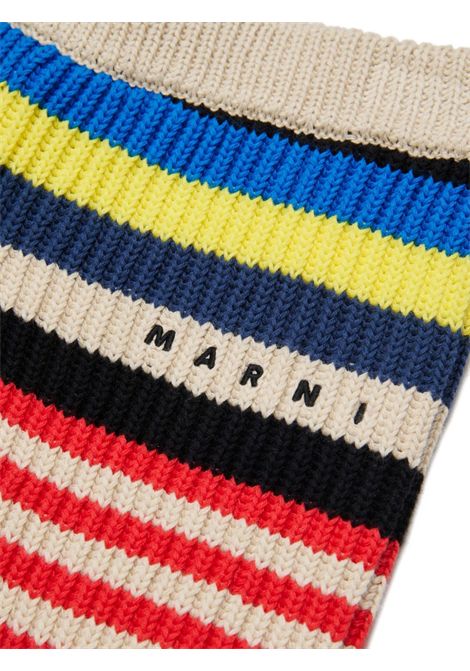 Shorts a righe MARNI KIDS | M01751 M00X10MC76